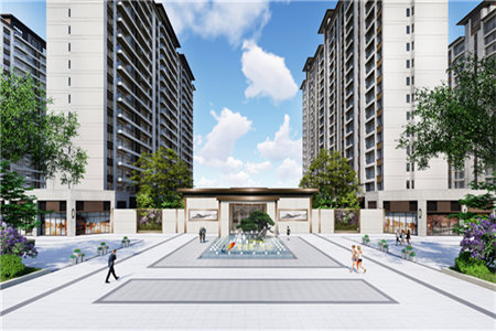 御景华庭3室2厅2卫77万124m2毛坯房出售